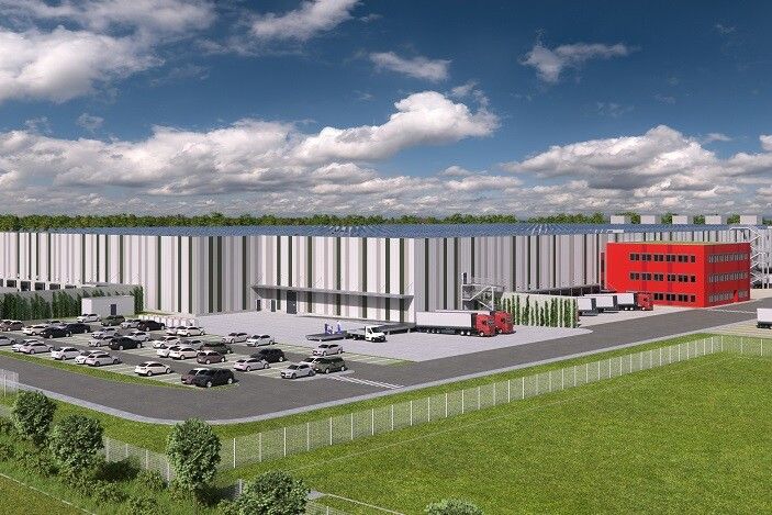 bauwo Logistikzentrum, Gailhof-Meitze